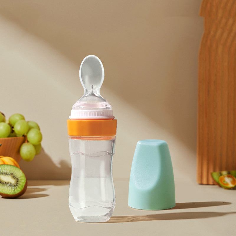 Silicone Baby Squeeze Spoon