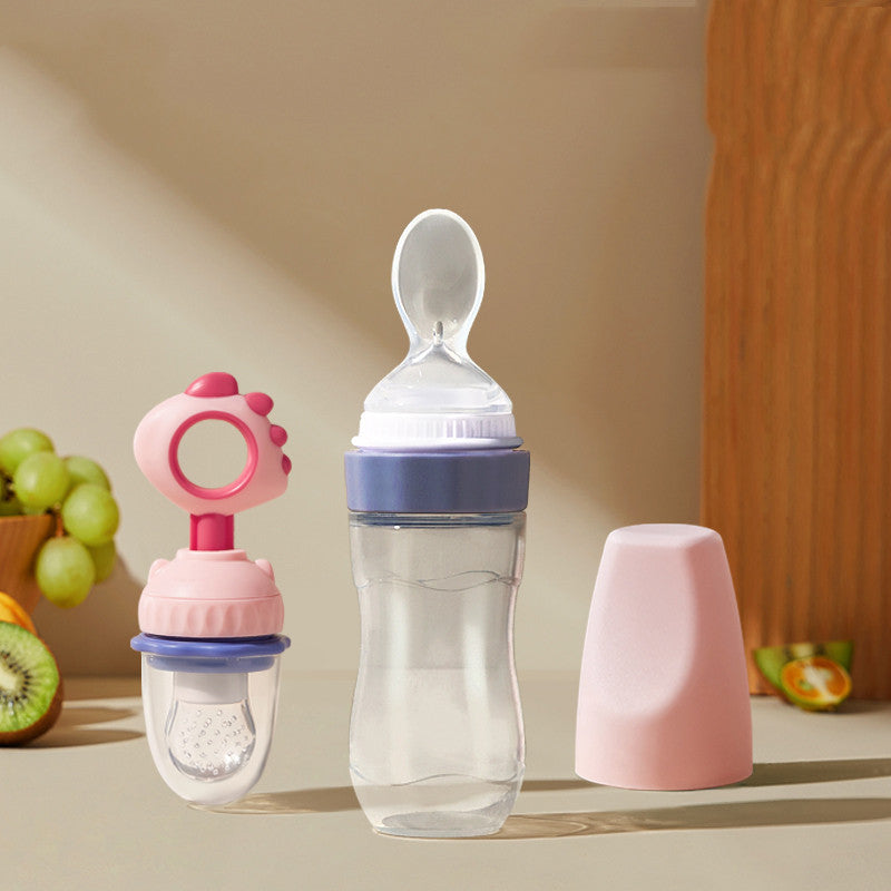 Silicone Baby Squeeze Spoon