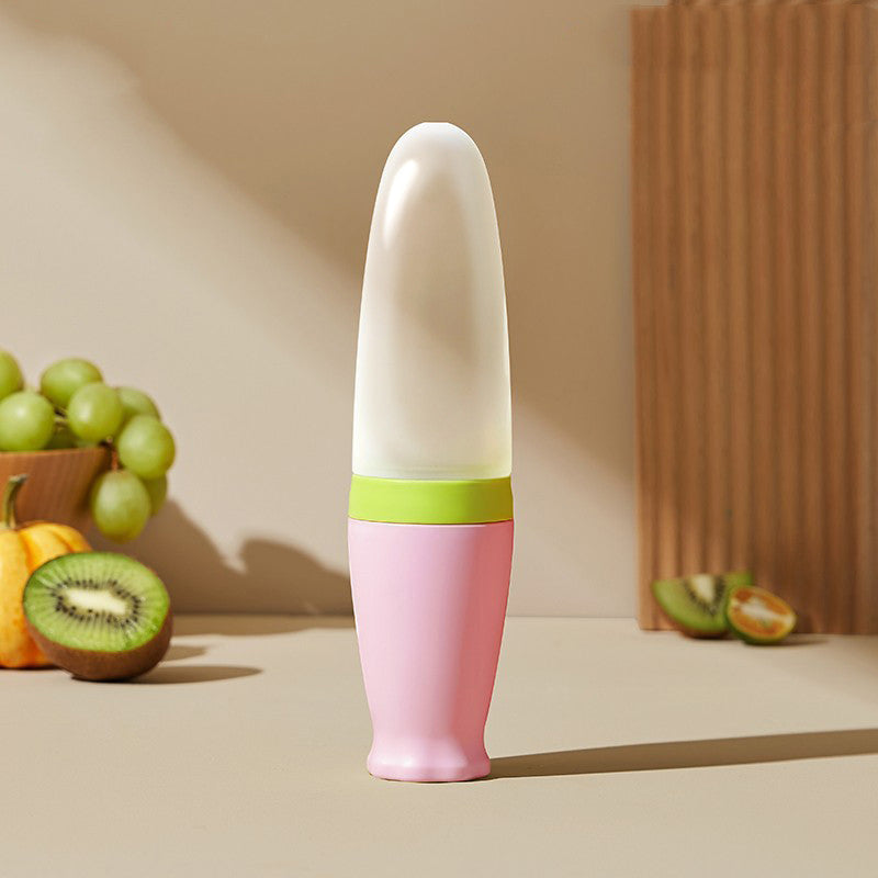 Silicone Baby Squeeze Spoon