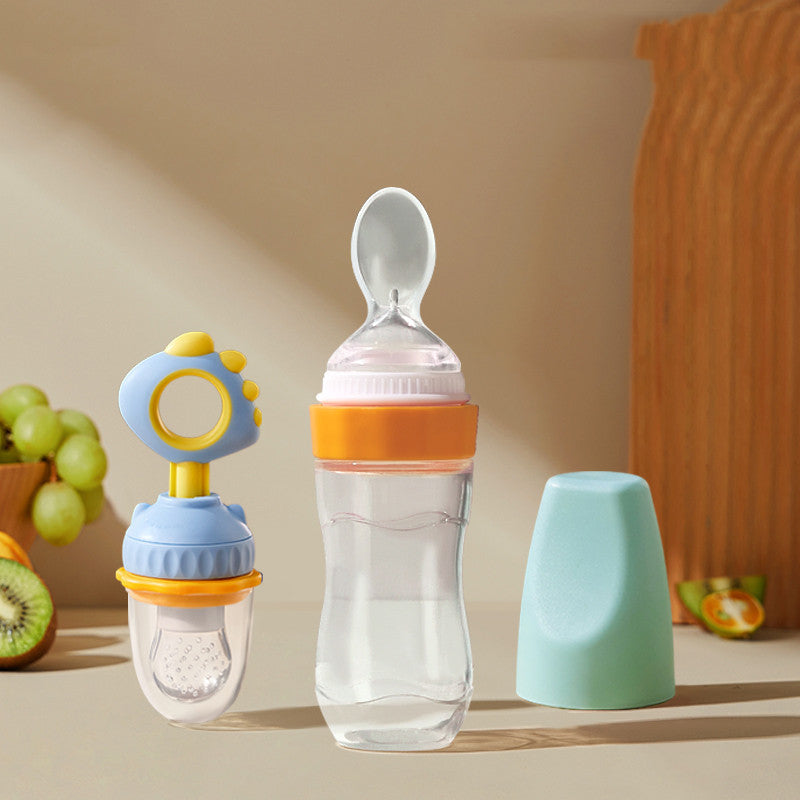 Silicone Baby Squeeze Spoon