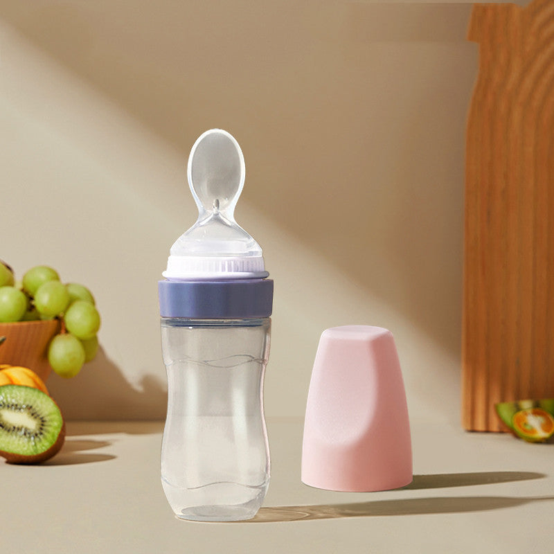 Silicone Baby Squeeze Spoon